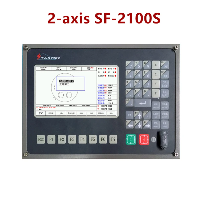 2-akse SF-2100S CNC-system CNC-skæremaskine system CNC-skæremaskine dele system 0