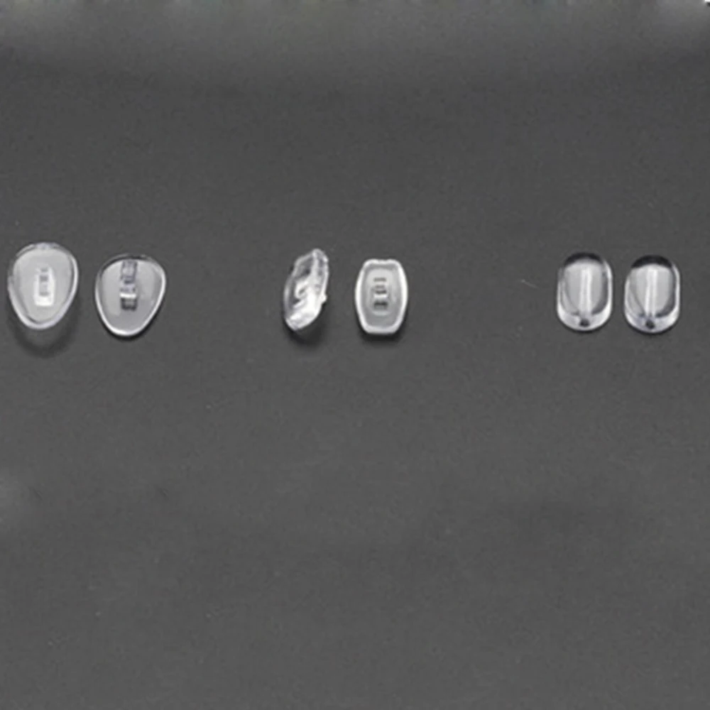 1 sæt/150pairs Briller Tilbehør Indehaveren Blad Forskellige PVC-Næse-Pad-Lås Kort Næse Pad Skrue Hjem Reparation Box Set 0