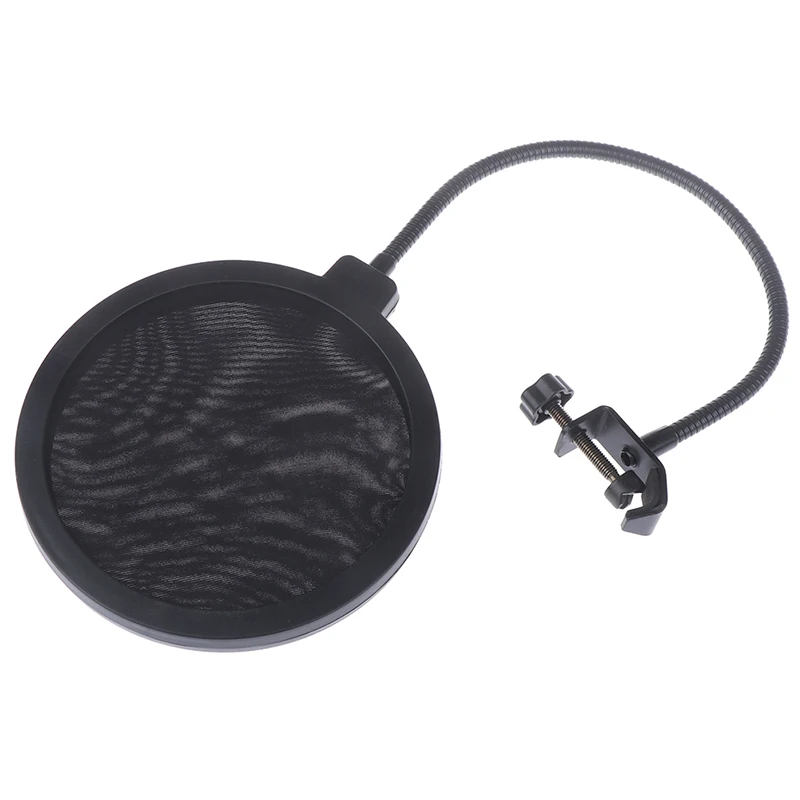 1pc 155MM studie mikrofon fleksibel forrude maske mic filter skjold for højttaler 0