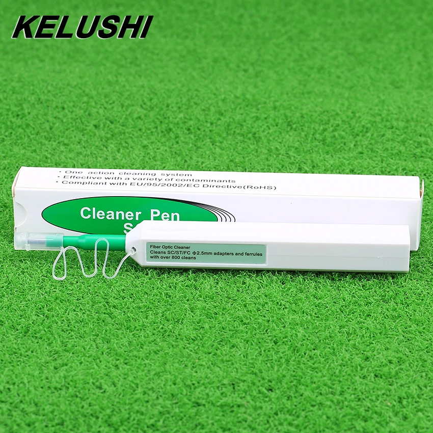 KELUSHI Fiber Optic-Cleaner Pen Opgradere LC 1,25 mm /SC-2,5 mm-Stik Optisk Fiber Renere One-Click cleaning Pen-Værktøjer 0