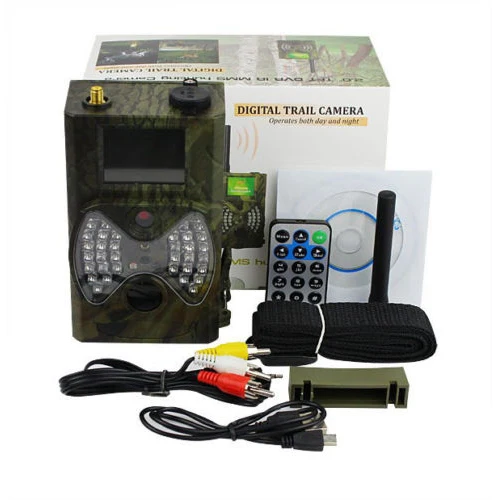 Høj Kvalitet GPRS, SMS, MMS HD HC-300 METER Digital Infrarød Kamera Trail Jagt Video IR Cam 940NM, MMS, GPRS-12M NY 0