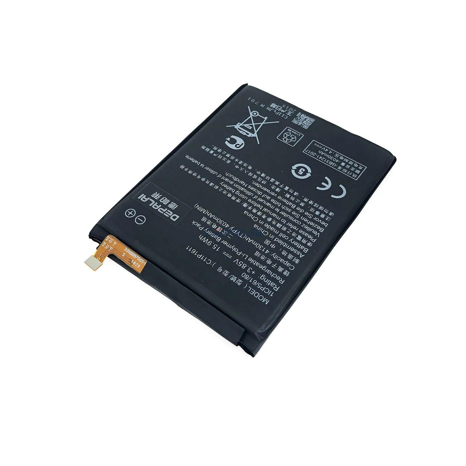 Batteri Til ASUS Zenfone 3 Max Z3 Antal ZC520TL X008DB 3 X008 X008D Z01B Høj Kapacitet C11P1611 4130mAh 0