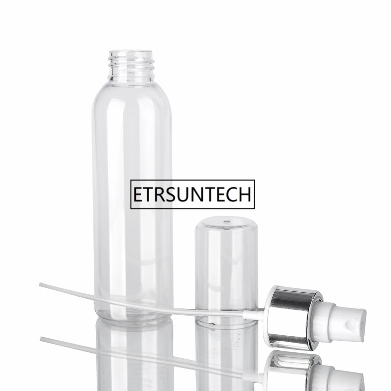 100 ml PET Lotion Flaske med hvid Plast Pumpe hvid klar kosmetiske spray flaske til flydende F1437 0