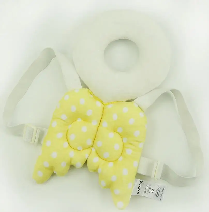 Baby pude Hoved beskyttelse pad englevinger beskytte hals slip modstand pude Toddler Hovedet Tilbage Protector Sikkerhed Pad 0