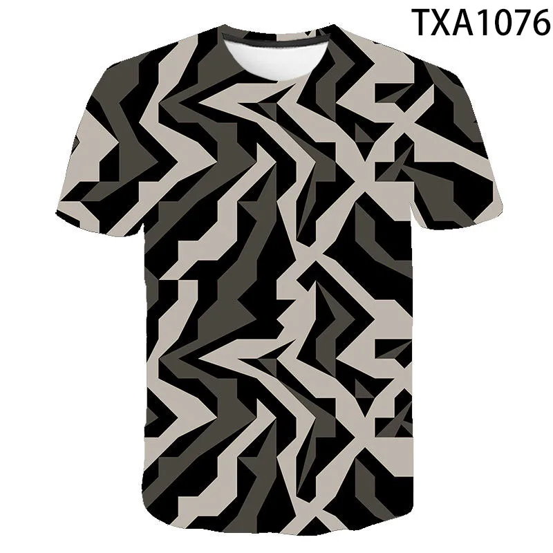 2020 Sommer Cool 3D Printet Militær Camouflage T-Shirt Mænd, Kvinder, Børn, kortærmet T-shirt Brand Toppe Dreng Pige Kids Tee 0
