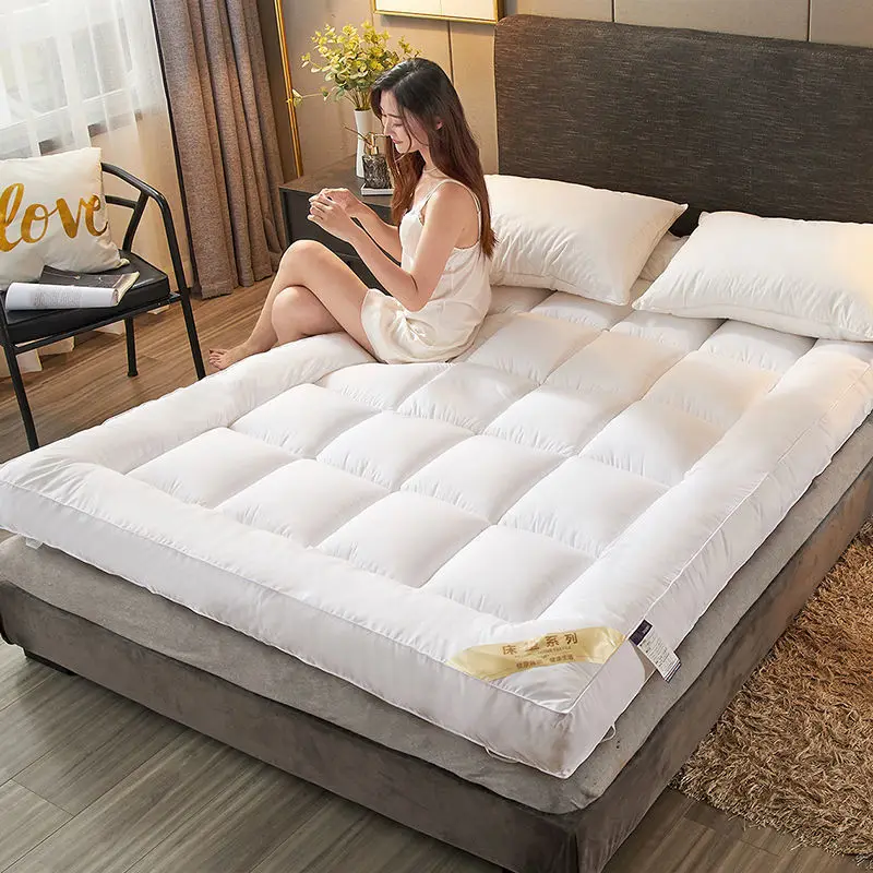 Nye soveværelse tatami madras stilfulde fortykkelse sammenklappelig åndbar beskyttende pude i fuld størrelse varm cashmere husstand madras 0