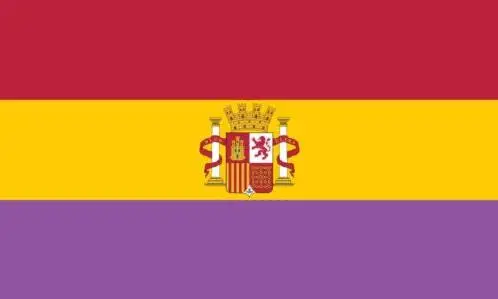 Spansk 1931-1939 Spanien, den danske stjerne Flag 3ft x 5ft Polyester Banner, der Flyver 150* 90cm Brugerdefinerede flag udendørs 0