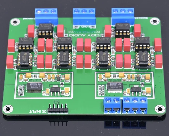 HiFi parallel PCM1794A dekoder yrelsen DAC core board 24Bit 192 khz V2 forgyldt version 0