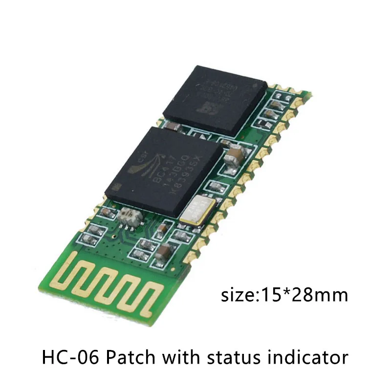 HC-05 HC 05 hc-06 HC 06 RF Trådløs Bluetooth-Transceiver Slave Modul RS232 / TTL til UART-omformer og adapter 0