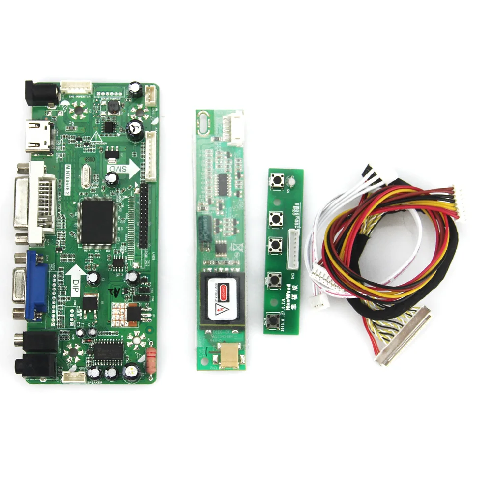 M. NT68676 LCD - /LED-Controller Driver Board(HDMI+VGA+DVI+Lyd) For N156B3-L0B LP156WH1(TL/A3) 1366*768 LVDS Overvåge Genbrug Bærbar 0