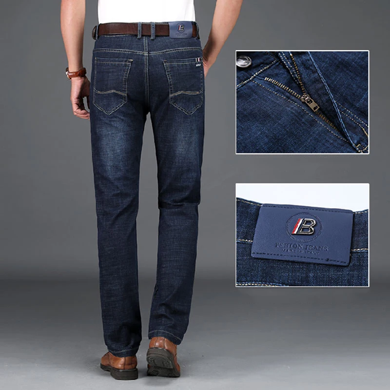 VOMINT Mænd Business-Jeans i Klassisk Forår Mandlige Regelmæssige Lige Strækning Mærke Denim Bukser Sommeren Overalls Slim Fit Bukser 2020 0
