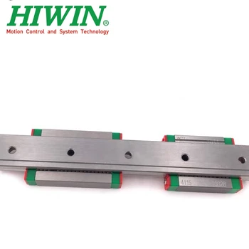 1PC Hiwin lineær guide MGW9 150 200 250 300 330 350 400 450 500 550 mm MGWR9C jernbane +1STK MGW9C eller MGW9H blok transport 3D-printer 1