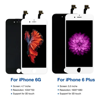 1PCS 6 plus 6S plus LCD-Skærm til iPhone 6 6g 6s 7 7g Vise AAA Touch Screen Replalcement Touch Screen Digitizer Assembly 2