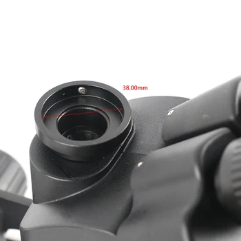 1X 0.35 X 0,5 X Adapter Linse 38mm C-Mount-Adapter Trinokulartubus Stereo-Mikroskop Rør Til Digital Kamera med Fokus 5