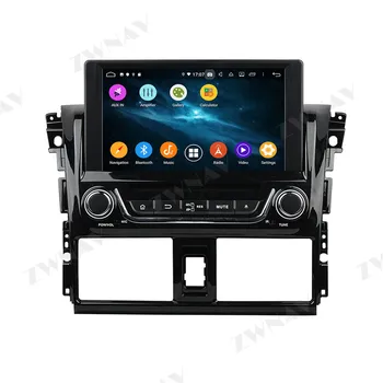 2 din Android 10.0 skærmen Car Multimedia afspiller Til Toyota YARIS 2013-bil video audio stereo GPS navi-hovedenheden auto stereo 2923