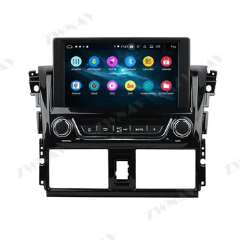2 din Android 10.0 skærmen Car Multimedia afspiller Til Toyota YARIS 2013-bil video audio stereo GPS navi-hovedenheden auto stereo 2