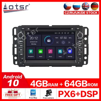 2 din stereo receiver Android 10,0 Til HUMMER H2 Bil DVD-Afspiller GPS 2008-2011 Navigation, radio med kassette optager hovedenheden IPS 2