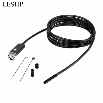 2-i-1-2M 7 mm Linse USB-Inspektion Kamera Vandtæt 6 Lysdioder (led Mini-USB Endoskop Endoskop Rør Til Android PC 2