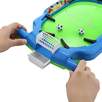 2 Player Match Party Spil Mini Bord Fodbold Maskine Board Interaktiv Spil-Fodbold-Sport Pædagogisk Legetøj For Børn, Voksne 4