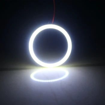 2 Stk. Super Lyse COB Angel Eyes Ringe 110mm COB LED Kørelys Halo Ring 5