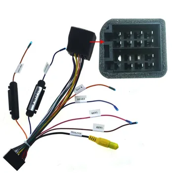 20 PINS ISO-Ledninger, Stik Adapter med bakkamera Connect for 1 DIN/2 DIN Android Bil Radio Power Kabel-Sele 4
