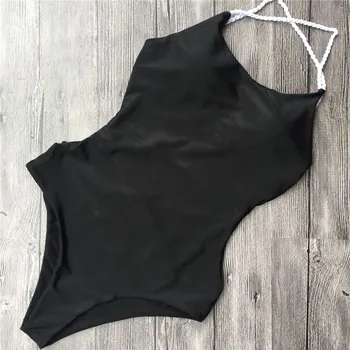 2018 Kvinder i Ét stykke Slynge en Bikini, Monokini Badetøj Backless Badetøj Badetøj Damer Ét Stykke Massivt Svømning Tøj
