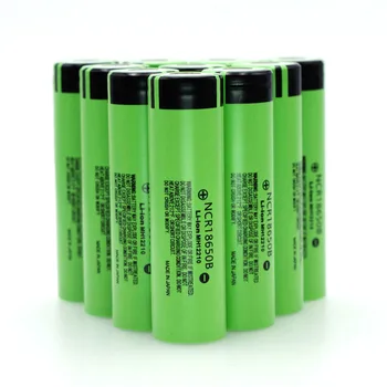 2018 Oprindelige Panasonic18650 3400mAh batteri 3,7 V Li-ion Rechargebale batteri Beskyttet For NCR18650B 18650 3400 1