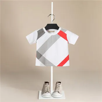 2019 Bomuld Baby Dreng Pige Sommer T-Shirts Nye Barn Komfortable Toppe Tee Børn Tøj Børn bebe baby tøj 1