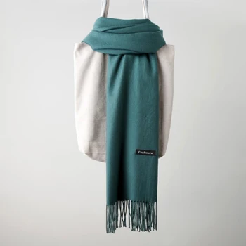 2019 luksus mærke tørklæde kvindelige cashmere tørklæde vinteren kvinder uld tørklæde kvinder foulard sjal femme pashmina kvinder solid poncho lic 5