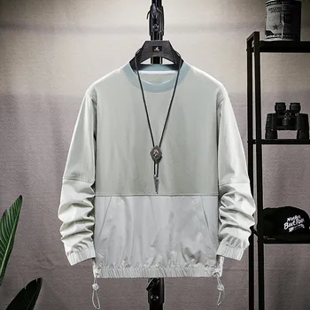 2020 Ensfarvet Sweatshirt Mænd Hættetrøjer Hip Pop Toppe Foråret Efteråret Hoody Casual Streetwear Tøj Og Hættetrøjer Til Kvinder 0