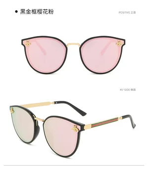 2020 Iron Man Solbriller Luksus Bee For Mode Solbriller Kvinder Ovalt Mærke, Design, Retro Briller Mandlige Briller Nuancer Oculos 4