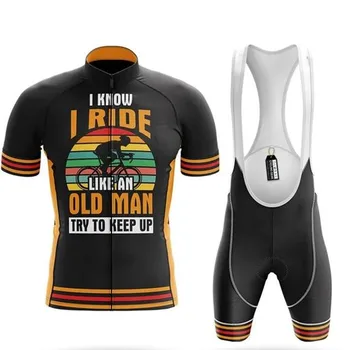 2020, jeg KENDER, team cycling jersey sat cykel Shorts, der passer Ropa bicicleta mænd sommeren hurtig tør jeg RIDE Cykel-shirts bære Maillo 1