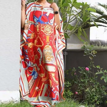 2020 kvindelige sexet blomstret kjole part boho afrikanske Maxi strand kjole Boheme løs elegante kjole sommeren elegante strand-dress kvinder 2