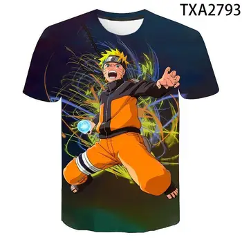 2020 Mode Mænds T-shirt Naruto Mænd er Kvinder er 3D-T-shirt Naruto Cosplay Sweatshirt Naruto Action Figur T-shirt, Mænds Top 0