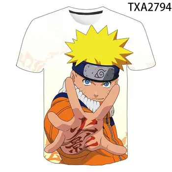 2020 Mode Mænds T-shirt Naruto Mænd er Kvinder er 3D-T-shirt Naruto Cosplay Sweatshirt Naruto Action Figur T-shirt, Mænds Top 4