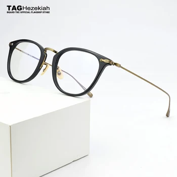 2020 Mærke Titanium Briller Ramme Kvinder Flerfarvet Ultralet Briller Recept Mænd Nærsynethed Optiske Billeder Vintage Brillerne 0