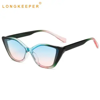 2020 Nye Cat Eye Solbriller Kvinder Brand Designer Luksus Gradient Linse Sol Briller Damer Vintage Nuancer UV400 Oculos Feminino 0
