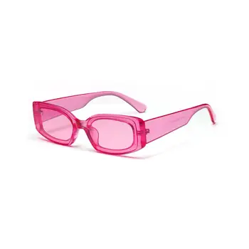 2020 Nye Firkantede Solbriller Kvinder High Fashion solbriller, der Kører UV400 Beskyttelsesbriller Udendørs Rejse Nuancer Spejl 0