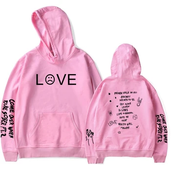 2020 Nye Lil Peep Hellboy Hættetrøjer Mænd/kvinder Mode Hooded Sweatshirts Lil Peep Fans Harajuku Hip Hop Streetwear Tøj 4XL Mænd 5