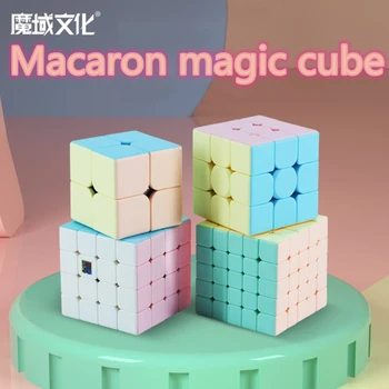2020 Nye Moyu macaron Magic Cube 3x3 Hastighed Puslespil Magic Cube MOYU 3x3 Puslespil Cubo Magico Dejlig sjov legetøj for børn, spil terninger 4