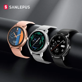 2020 NYE SANLEPUS Smart Ur Fashion Kvinder Smartwatch Afslappet Mænd Sport Fitness Armbånd Bånd Til Android Apple Xiaomi Ære 0