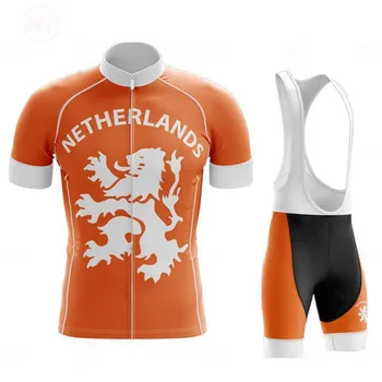 2020 Nye Sommer Cykling Passer Road Cykel Tøj Mænds Pro Bib Shorts Mtb Bike Jersey-Shirt Maillot Holland Ciclismo Kit 18234