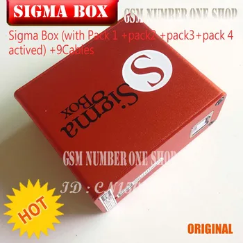 2020 Nyeste Originale Sigma max + 9-Kabel med Pack1+Pack2+Pack3 + Pack4 nye opdatering forhuawei 1