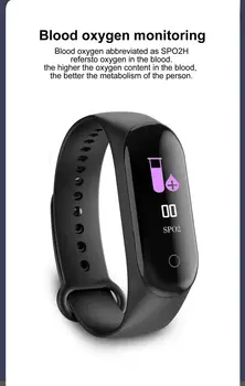 2020 Smart band M4-Armbånd Blodtryk pulsmåler smart Armbånd Sundhed Fitness kører Tracker Se Skridttæller 4