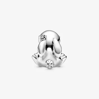 2020 Spring Nye 925 Sterling Sølv Perler Daisy Kanin Charms passer Oprindelige Pandora Armbånd Kvinder DIY Mode Smykker