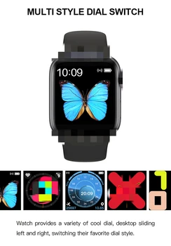 2020 T500 Smart Ur Serie 5 Bluetooth Opkald 44mm Smartwatch Ændre Strap pulsmåler til IOS Android-Telefon PK IWO 12 8 4