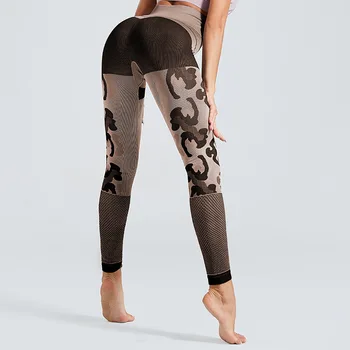 2020 Yoga Leggings Sports Bukser Kvinder Tights Trænings-Og Legging Athletic Camouflage Sport Bukser Kører Elastisk Stretch Fitness Bukser 1