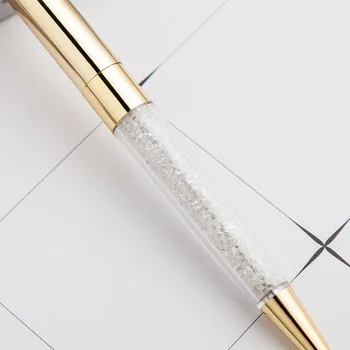 20pcs/masse engros stor diamant metal-kuglepen metal pen crystal pen reklame pen gave pen brugerdefinerede logo 3
