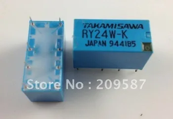 20pcs TAKAMISAWA RY5W-K RY12W-K RY24W-K 5/12/24V DPDT Signal Relæ 0
