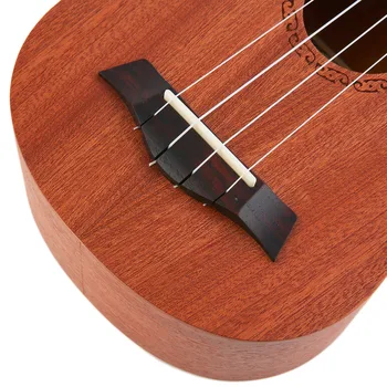21 Tommer Sopran Akustisk Guitar Ukulele 4 Strenge Ukelele Guitar Håndværk Træ Hvid Guitarist Mahogni Plug-in Oversøiske Lager 1